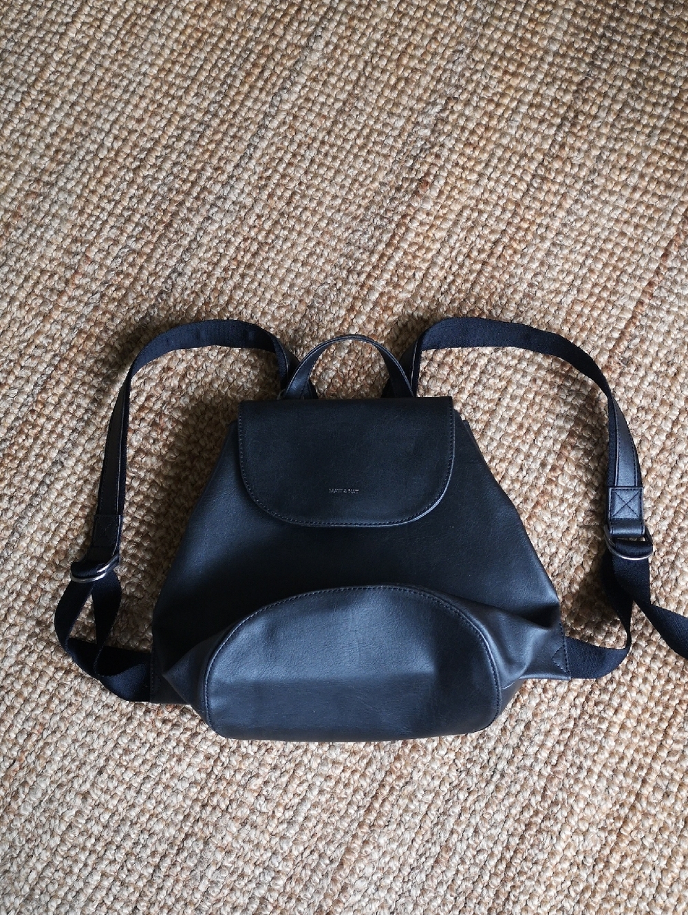 Matt & Nat black backpack